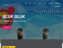Tablet Screenshot of glukgluk.com